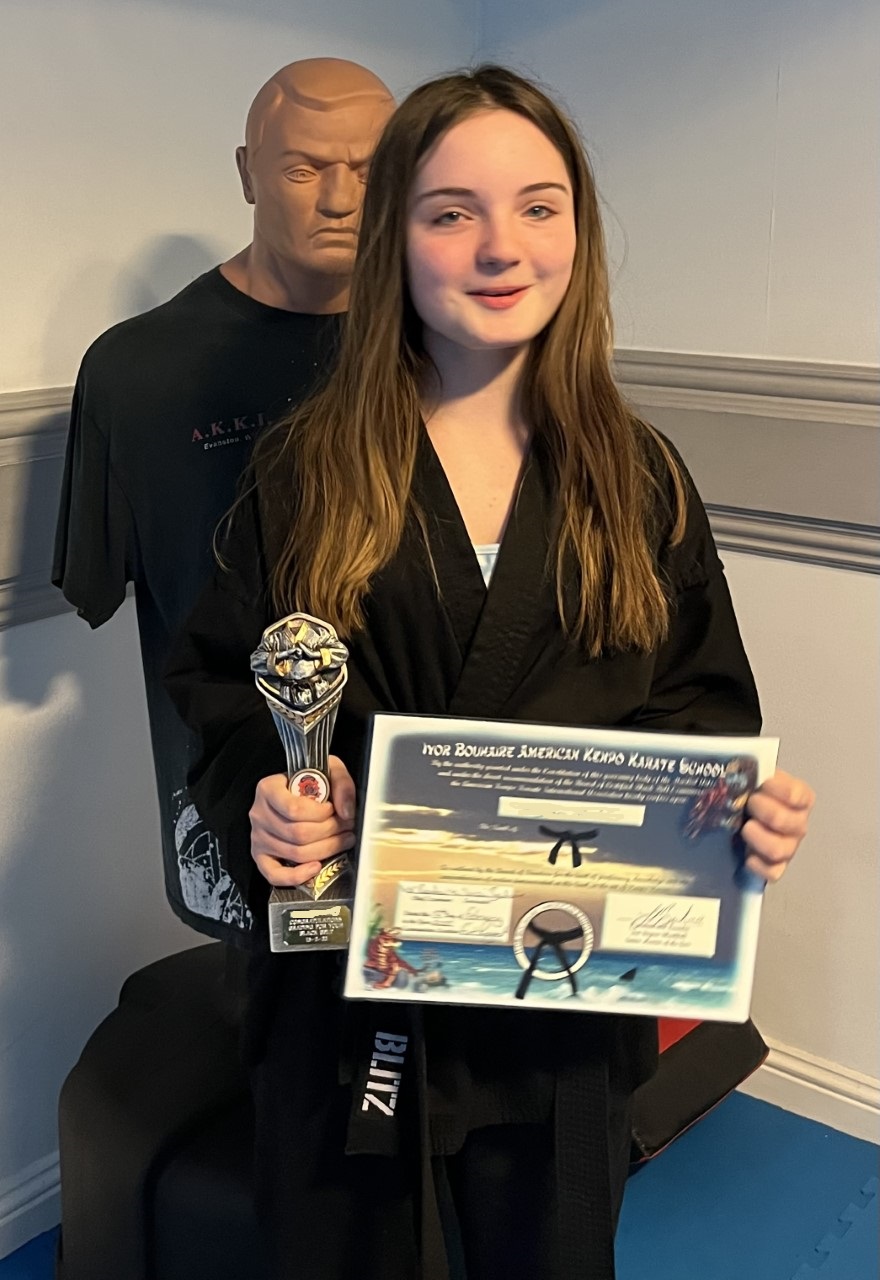 Hayden - black belt